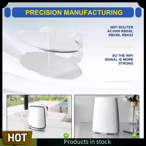 Safe Shelf Bracket Holder For Orbi Wall Mount, For Orbi Wifi Router AC3000 RBS50, RBK50, RBK53, RBK3
