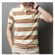 Men's LapelPOLOShirt/Cotton Short Sleeve/Embroidery/Coat for Men