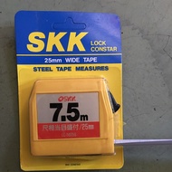 Made In Japan SKK Tape Measure Meter Ruler Steel Table 7.5M 7.5M LC-5075S
