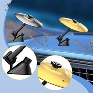 Fenteer Car Air Vent Cymbal, Mini Cymbal with Symbol, Fun Car Accessory, Compact Cymbal, Musical Ins