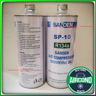 % ORIGINAL SANDEN R134a SP-10 CAR AIRCOND COMPRESSOR OIL ACK