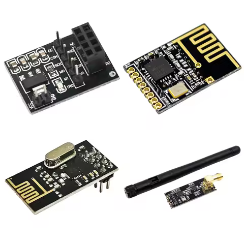 NRF24L01 Wireless Transceiver Module 2.4GHz NRF24L01+PA+LNA Wireless Transceiver Transceiver Module 