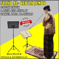 PROMO stand alquran dudukan besi book stand alquran untuk imam shalat tiang standing alquran stand alquran sholat