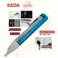 KEDA Voltage ALERT Tester 90-1000V AC Electric Test Pen Electrical Voltage Tester Voltage Detector W