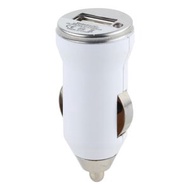 全城熱賣 - DC 5V / 1A USB 車充, 適用於Samsung / BlackBerry / HTC等手機 (白色)