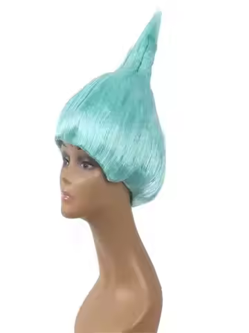Poppy NEW Trolls Wig For Kids, Children Cosplay, Party Supplies, 36Cm, In Stock, 9 Colors Party Supp