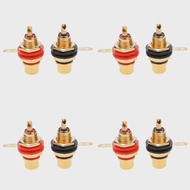 2-20pcs RCA Female Socket Connectors Zinc Alloy Gold Plating Female RCA Jack Connector Accessories R
