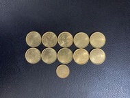 （72年10枚大壹毫）香港硬幣英女王伊利沙伯二世 1972年大一毫 Government of Hong Kong Coin Queen Elizabeth ll 1972 $0.1