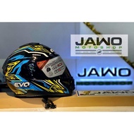 EVO HELMET VXR4000 SIGMA MODULAR AND DUAL VISOR HELMET WITH FREE CLEAR LENS AND HELMET BAG