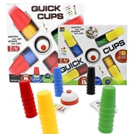 Speed Cups Stacking Game for 2-6 Player Quick Cups