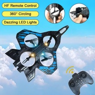 New 2.4G remote-control aircraft: lighted EPP foam drone stunt fighter with 360° rotation, four-axis