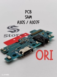 PAPAN CAS SAMSUNG A30S A307 + MIC ORI CONNECTOR CHARGER PAPAN KONEKTOR CAS PCB BOARD USB SAMSUNG A30