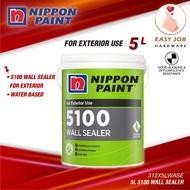 🔥 5L Nippon 5100 Wall Sealer Exterior Wall Sealer Nippon Sealer 5100 Cat Undercoat Dinding Luar Ruma