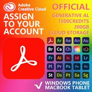 Adobe Acrobat Pro DC 2025| PDF|Adobe Creative Cloud|1, 3, 6 Months Subscription|for Mac/Ipad/phone/W