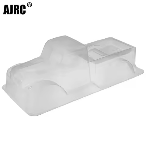 12.3inch 313mm Wheelbase Clear Pickup Body Shell Kit For 1/10 Rc Crawler Trx4 Axial Scx10 Ii 90046 R