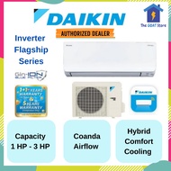 Daikin Wall Mounted Air Conditioner (Inverter Flagship)(FTKM series) 1HP/1.5HP/2HP/2.5HP/3HP