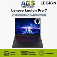 Lenovo Legion Pro 7 16IAX10H | 83F5002LSB | 16" WQXGA OLED | Intel® Ultra 9 275HX | RTX5080 | 32GB/1