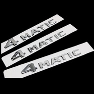 Suitable for New Old Mercedes-Benz 4MATIC Car Logo Word Logo Four-wheel Drive Logo Logo Tail Logo La