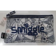 Smiggle PENCIL CASE SEE ME Blue Ball