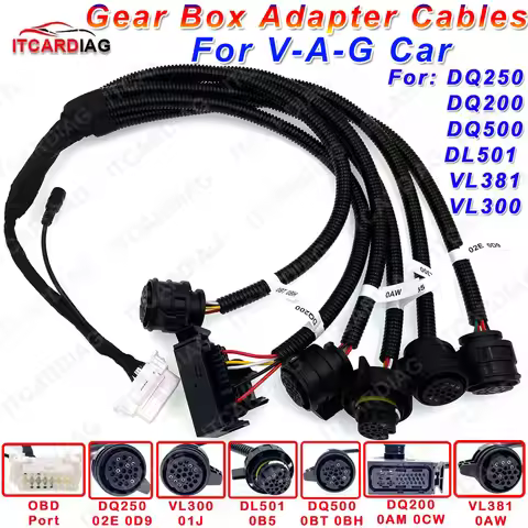 Gear Box GearBox Adapter Cable For V-AG OBD2 Converter Cable For DQ250 DQ200 VL381 VL300 DQ500 DL501