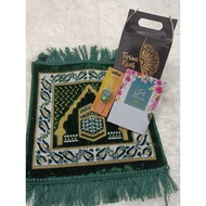 doorgift yasin + tasbih + sejadah