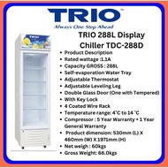 TRIO 288L Display Chiller TDC-288D