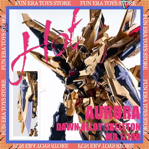 New SHUGUANGE MG 1/100 Aurora Assembly Model Kit Akatsuki Action Figures Plastic Model Wtih Two Pack