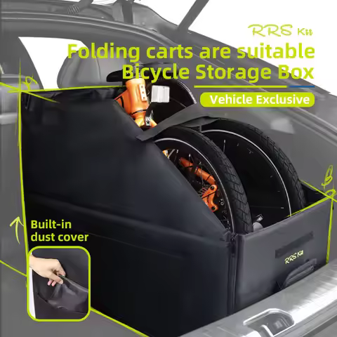 RRSKIT Foldable Bike Loading Bag For Brompton 14-16 Inch For Dahon ruhm 18-22 Inch Bicycle Dustproof
