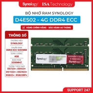 Synology D4ES02 RAM memory - 4G DDR4 ECC SODIMM 3200MHz for Nas DS723+, DS923+ genuine