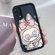 Case hp for OPPO A74 A95 F19 F19s Reno 6 Lite Case Cute Monster Trend Pattern Silicone Phone Case Ne