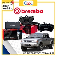 BREMBO NISSAN FRONTIER / NAVARA D22 BRAKE PAD FRONT
