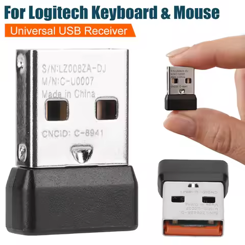 USB Receiver Adapter For Logitech Keyboard Mouse MK220 MK235 MK240 MK270 MK275 MK345 Nano MK260 Plug