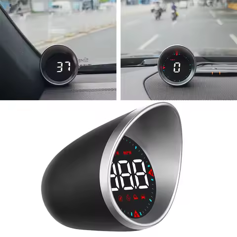 New For HUD G5 Head Up Display With Overspeed Alarm Digital Dashboard GPS Digital Smart Speedometer 