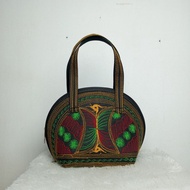 Typical Acehnese Door Embroidered Snail Bag, Typical Acehnese Souvenir,/ Aceh Hand Bag, Typical Aceh