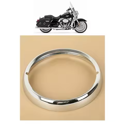 For Motorcycle Acsessories 7" Headlight Trim Ring For Harley Touring Road King Electra Street Glide 