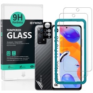 Ibywind Redmi Note 11 Pro 4G/5G Global [2PCS Pack] Tempered Glass Screen Protector With Easy Install Kit