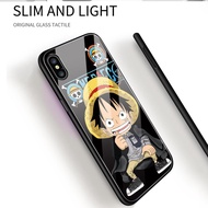 Phone case For OPPO Case Luffy Anime Glossy Casing Phone Case
