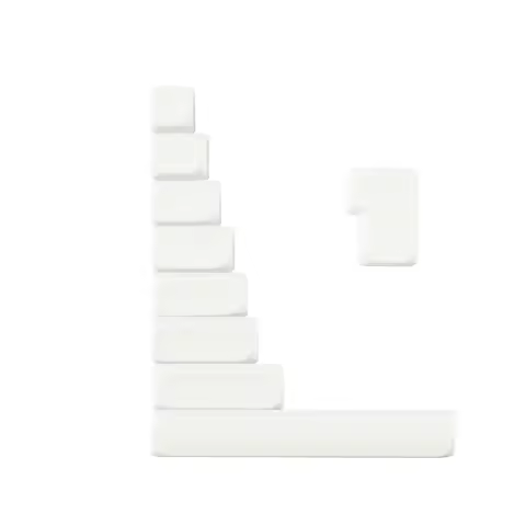YMDK White Clear Blank Keycaps MOA Profile Modifier Blind Spot ISO Enter Space Shift Keys 1.25u 1.5u