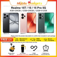 Realme 15T / Realme 15 / Realme 15 Pro 5G 8GB/12GB+256GB/512GB | Original Malaysia New Set
