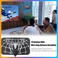 DRO_ Versatile Placement Options for Tv Antenna Tv Antenna with Ultra-long-distance Reception Ultra-long-distance Reception 360-degree Signal Indoor Tv Antenna Easy