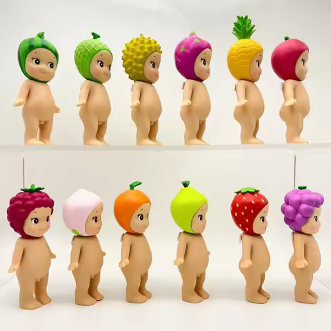 Sonny Angel Party Angel Fruit Blind Box End Box Car Ornament Mobile Phone Decoration Cupid Handmade 