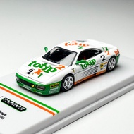 [Ready Stock] Tarmac TW 1: 64 Ferrari Ferrari 348 Challenge Alloy Car Model