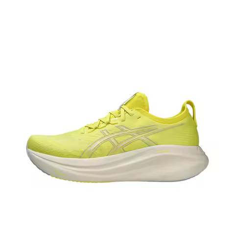ASICS GEL NIMBUS 27 Fabric Low top Training Running Shoes Men's Yellow 1011B958-750