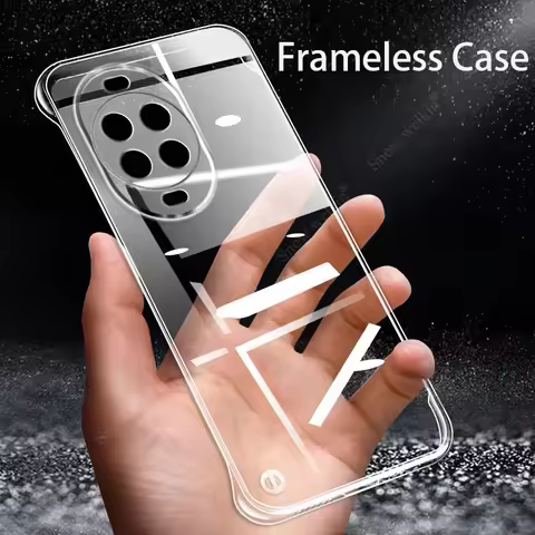 Frameless Slim Clear Plastic PC Hard Case For Huawei Nova 14 13 12 Nova14 11 10 9 8 Ultra Pro Lite S