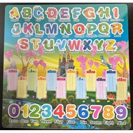 ABC Table Square/ Study Table Square/ Foldable Table Square/ Kids Study Table