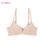 WIENNA BRA  DB12800 Beauty Degree Bra มีโครง Super Push-Up (B32C32-34) สีเนื้อ สีดำ Gerbera
