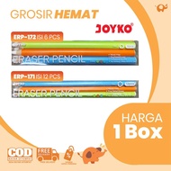 Joyko Eraser Pencil ERP-171 | ERP-172 / Pencil-ShapedPenghapus 1 Set