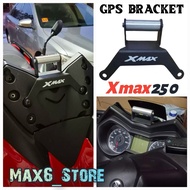 Yamaha XMAX 250 V2 PHONE HOLDER BRACKET XMAX250 GPS BRACKET XMAX GPS HANDLE BAR WINDSHIELD VISOR BRACKET ALLOY ALUMINUM