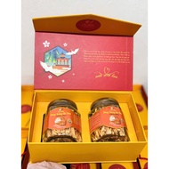 Set of 2 Jars of 20grams of An Vien Cordyceps Type 1, Meaningful Nutritious Gift Set for Loved Ones