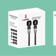 Outdoor Wireless Handheld Interview Microphone Wireless Lavalier Microphone One for Two High Sound Q